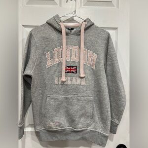 Gray London England Hoodie